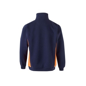 SWEAT BICOLORE COL ZIPPÉ 20