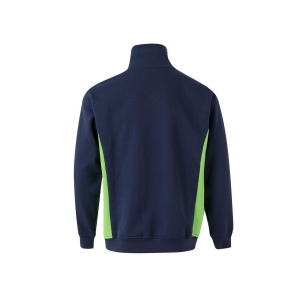 SWEAT BICOLORE COL ZIPPÉ 22