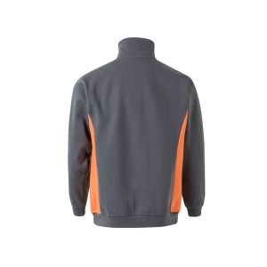 SWEAT BICOLORE COL ZIPPÉ 23