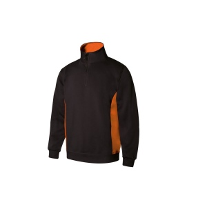 SWEAT BICOLORE COL ZIPPÉ 2