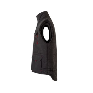 GILET MATELASSÉ BICOLORE MULTIPOCHES 28