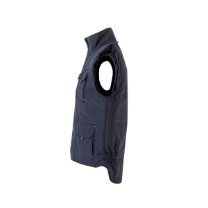 GILET MATELASSÉ BICOLORE MULTIPOCHES 31