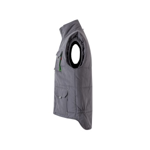 GILET MATELASSÉ BICOLORE MULTIPOCHES 36