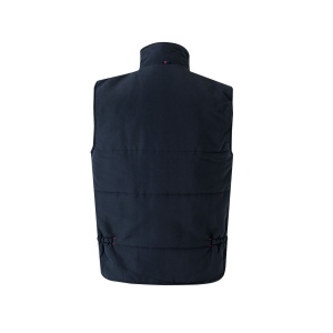 GILET MATELASSÉ BICOLORE MULTIPOCHES 18
