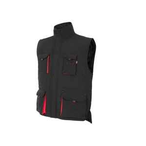 GILET MATELASSÉ BICOLORE MULTIPOCHES 3