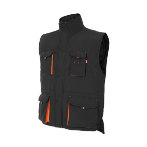 GILET MATELASSÉ BICOLORE MULTIPOCHES 2