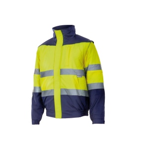 BLOUSON MATELASSÉ 2 EN 1 HAUTE VISIBILITÉ 3