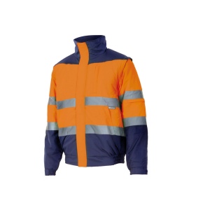 BLOUSON MATELASSÉ 2 EN 1 HAUTE VISIBILITÉ 2