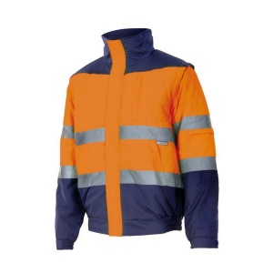 BLOUSON MATELASSÉ 2 EN 1 HAUTE VISIBILITÉ