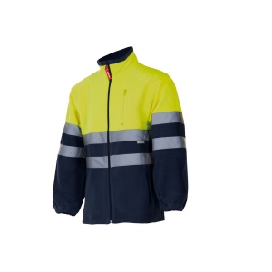 VESTE POLAIRE BICOLORE HAUTE VISIBILITÉ 4