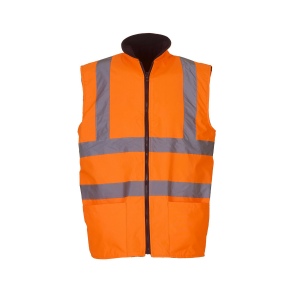 Bodywarmer réversible haute visibilité 3
