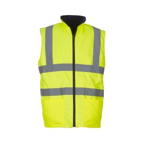 Bodywarmer réversible haute visibilité 2