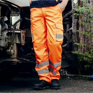 Pantalon de travail haute visibilité