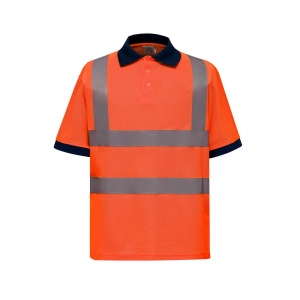 Polo manches courtes haute visibilité 3