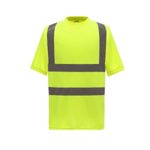 Tee-shirt manches courtes haute visibilité 2