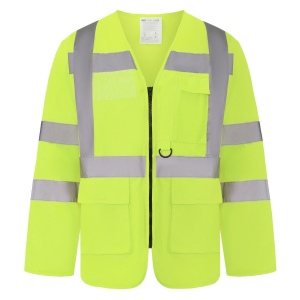 Veste de sécurité multi-poches manches longues 2