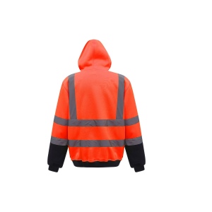 Sweat capuche haute visibilité 7