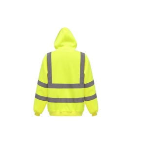 Sweat capuche haute visibilité 8