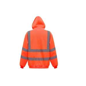 Sweat capuche haute visibilité 9