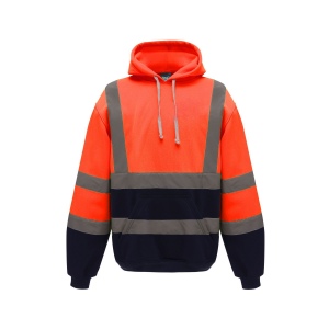 Sweat capuche haute visibilité 3