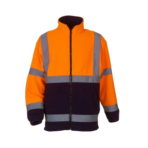 Veste polaire épaisse haute visibilité 3