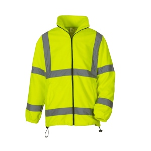 Veste polaire épaisse haute visibilité 4