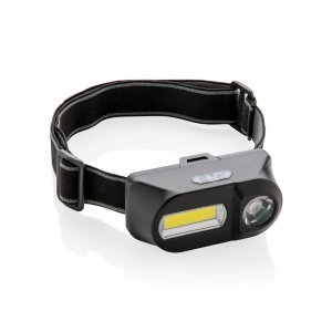 Lampe frontale avec LED et COB 3