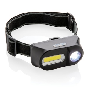Lampe frontale avec LED et COB 6
