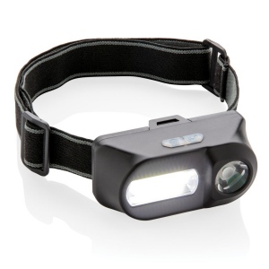 Lampe frontale avec LED et COB 7