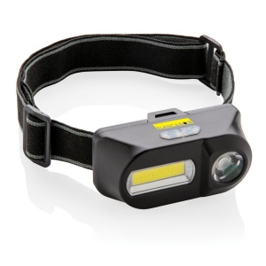 Lampe frontale avec LED et COB 9