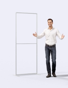 Stand éco HD 85x200 cm 2