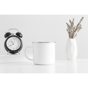 Mug vintage emaille 33cl (+Quadrilaser fond clair QLM1) 9