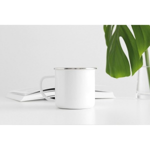 Mug vintage emaille 33cl (+Quadrilaser fond clair QLM1) 11