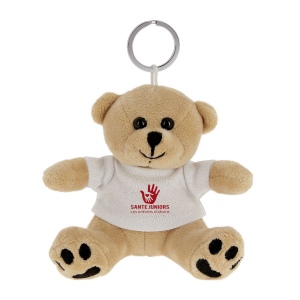 Porte cles peluche 10 cm (+Sérigraphie TB11) 6