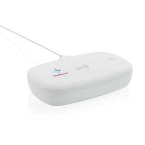 Boîte de stérilisation UV-C avec chargeur sans fil 5W 17