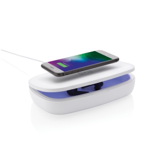 Boîte de stérilisation UV-C avec chargeur sans fil 5W 5