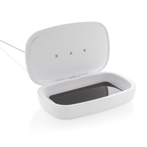 Boîte de stérilisation UV-C avec chargeur sans fil 5W 6