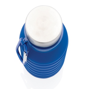 Bouteille en silicone pliable étanche avec couvercle 15