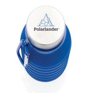 Bouteille en silicone pliable étanche avec couvercle 16
