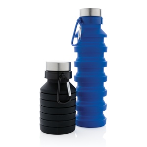 Bouteille en silicone pliable étanche avec couvercle 8