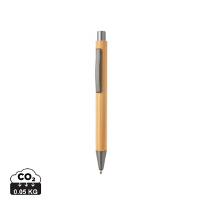 Stylo en bambou au design épuré 2