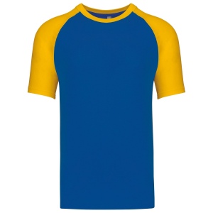Baseball > T-shirt bicolore manches courtes 12