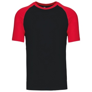 Baseball > T-shirt bicolore manches courtes 10