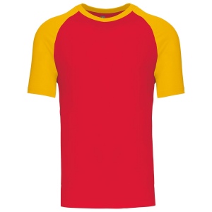 Baseball > T-shirt bicolore manches courtes 15
