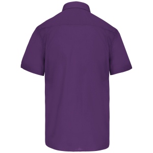 Chemise popeline polycoton manches courtes entretien facile homme 43