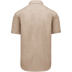 Chemise popeline polycoton manches courtes entretien facile homme 48