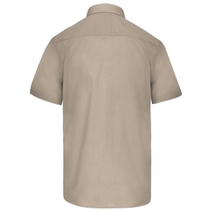 Chemise popeline polycoton manches courtes entretien facile homme 53