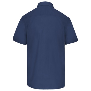 Chemise popeline polycoton manches courtes entretien facile homme 54