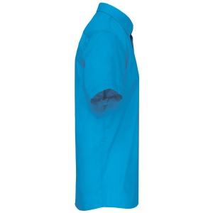 Chemise popeline polycoton manches courtes entretien facile homme 62