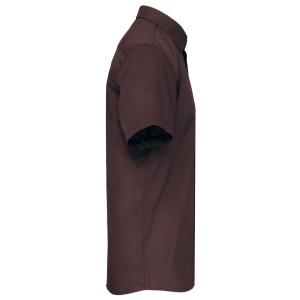 Chemise popeline polycoton manches courtes entretien facile homme 63
